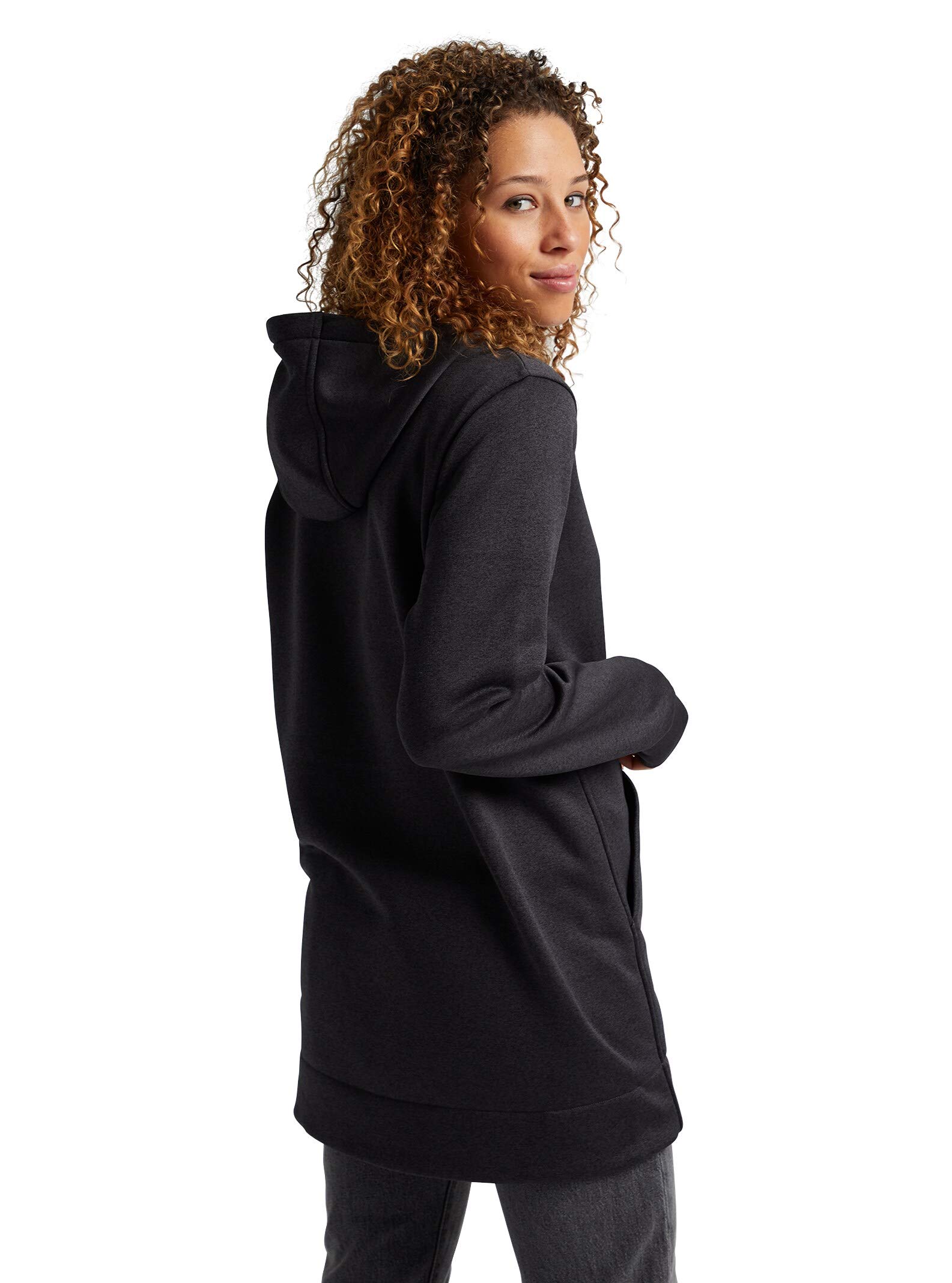 Burton Women's Oak Long Pullover Hoodie - Soft Fleece Zip-Up Sweatshirt for Outdoor Activities & Casual Wear