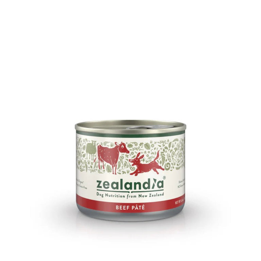 Premium Beef Pâté with Green Mussels - Grain-Free Wet Dog Food for Adult Dogs | High Protein, All-Natural Ingredients | Perfect for Mealtime, Training Treats & Senior Dogs