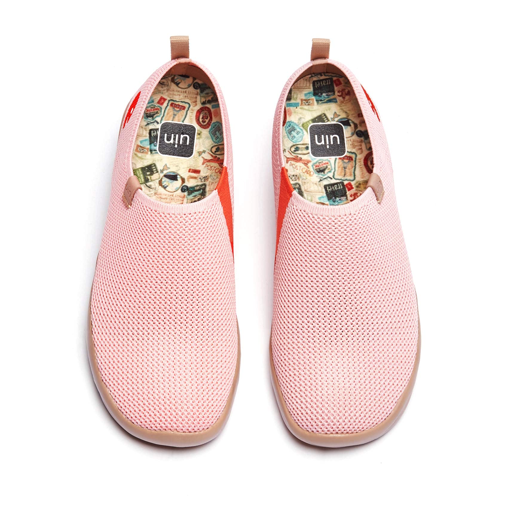 UIN Women's Slip On Sneakers - Lightweight Walking Shoes for Women | Comfortable Casual Loafers | Breathable Travel Flats | Perfect for Work, Travel & Everyday Wear