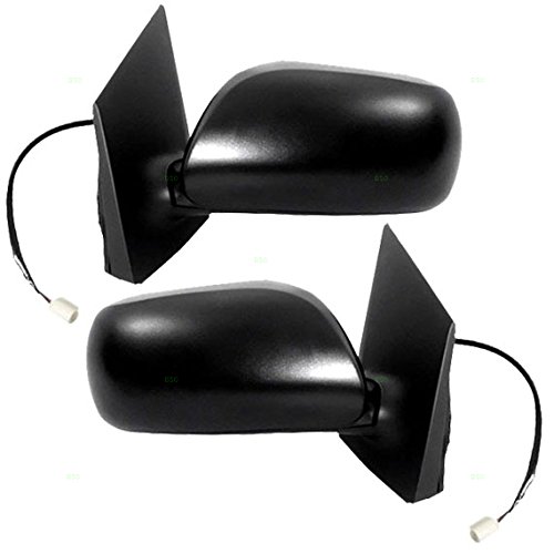 Toyota Yaris Sedan Power Side View Mirrors Replacement - Driver & Passenger Side (8794052770 8791052790) - Perfect for Enhanced Visibility & Safe Lane Changes