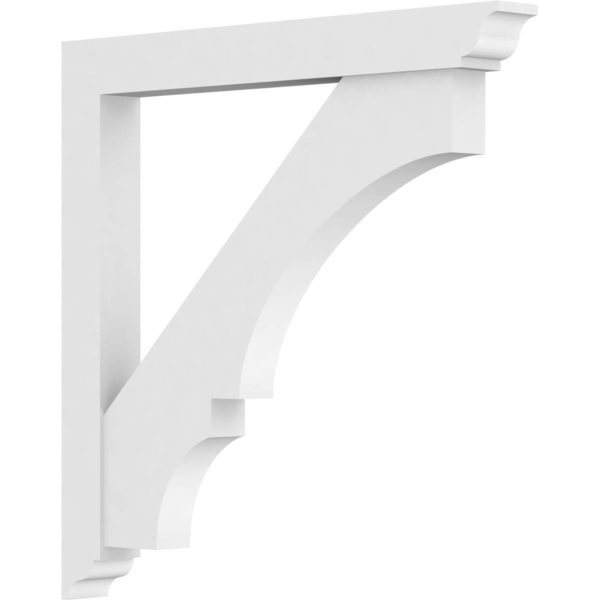 Ekena Millwork BKTP03X30X30BOA01 PVC Brackets - 3
