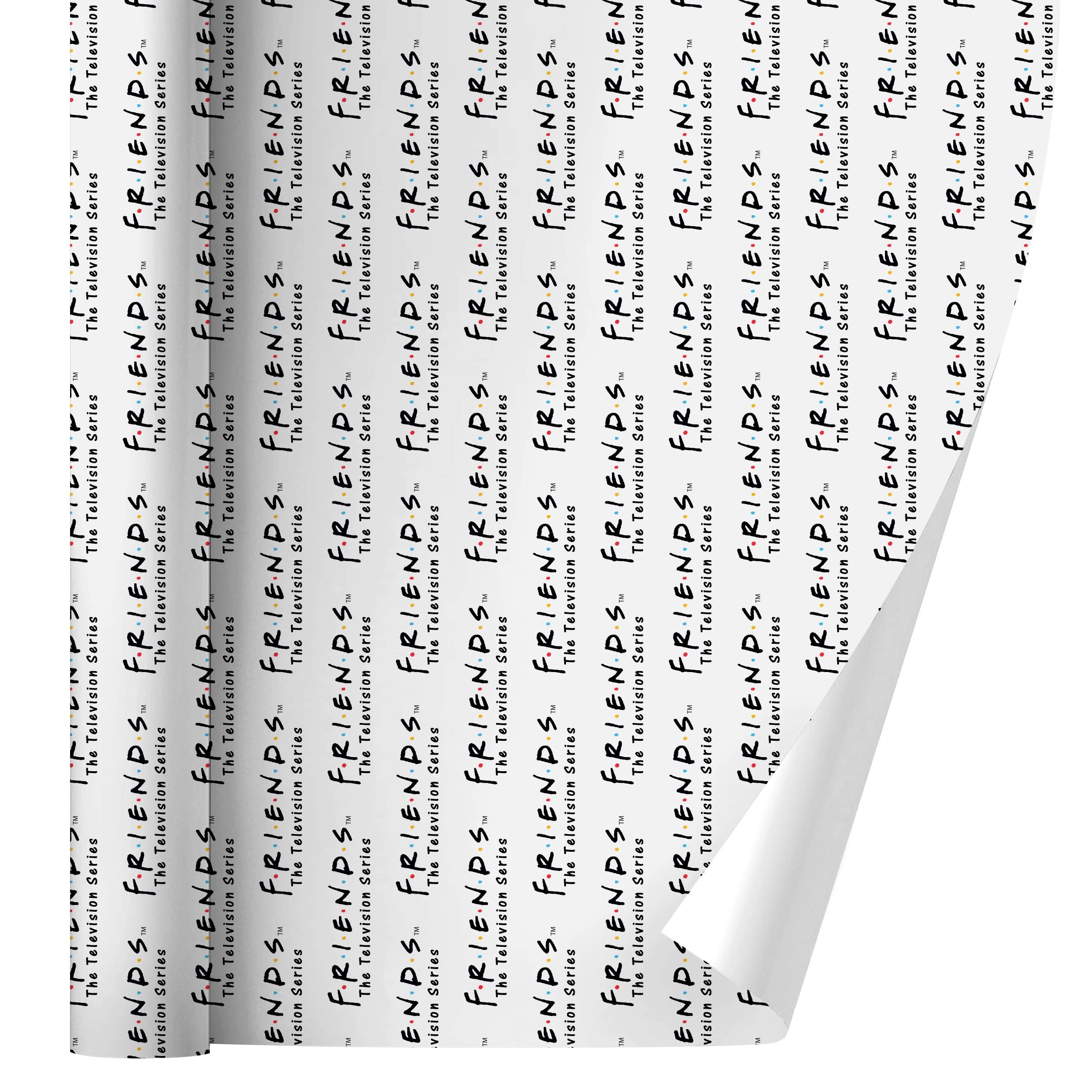 Friends TV Show Logo Gift Wrap Paper Rolls - 18
