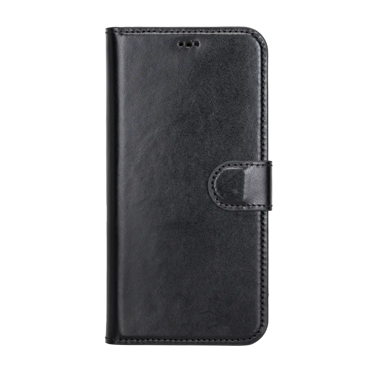 Magnetic Leather Wallet Case for iPhone 13 Pro Max - Slim RFID Blocking Credit Card Holder with Strong Magnet (Perfect for Travel, Shopping & Everyday Use)