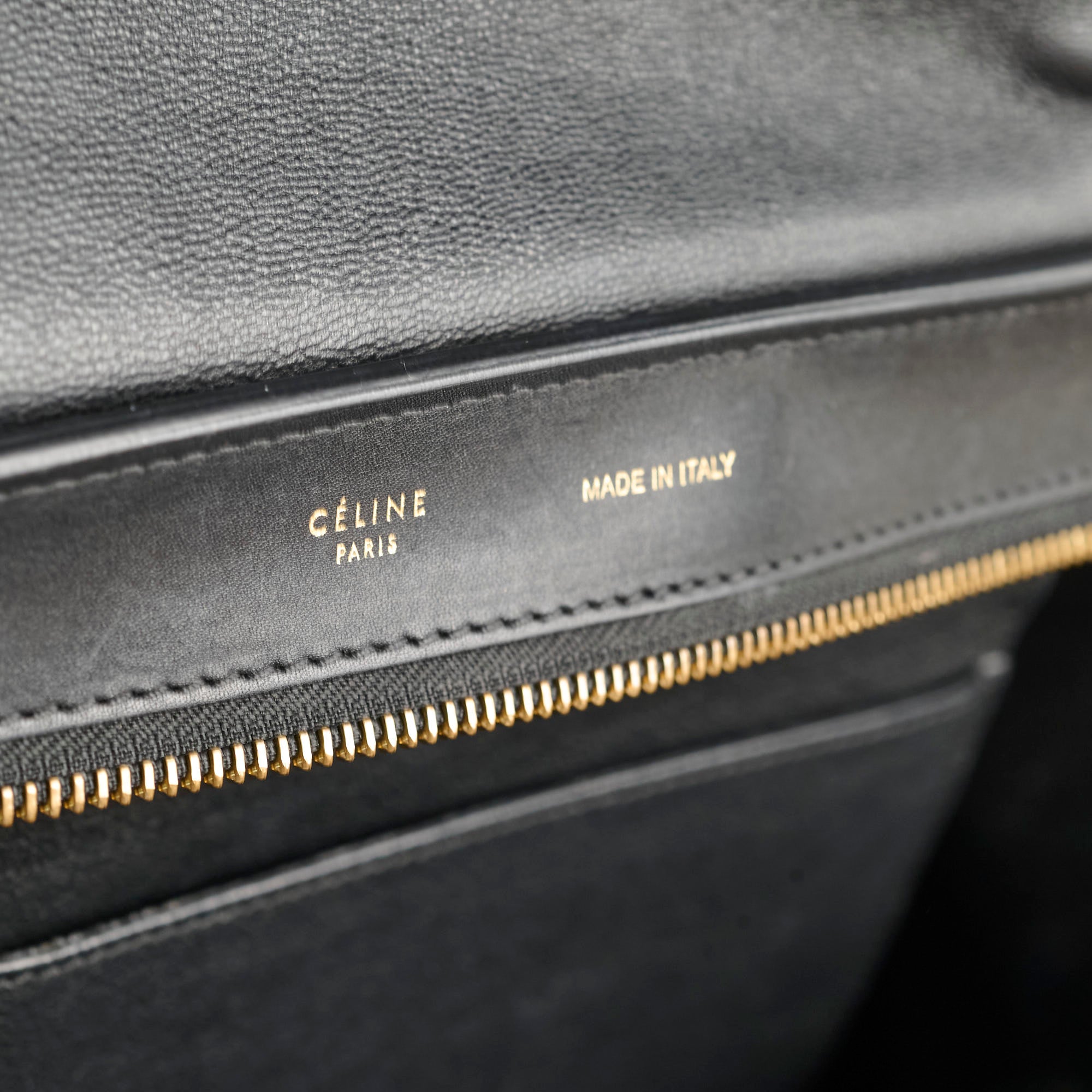 Celine Medium Trapeze All Black Leather Handbag - Stylish Crossbody Bag for Women, Perfect for Work, Travel & Evening Out