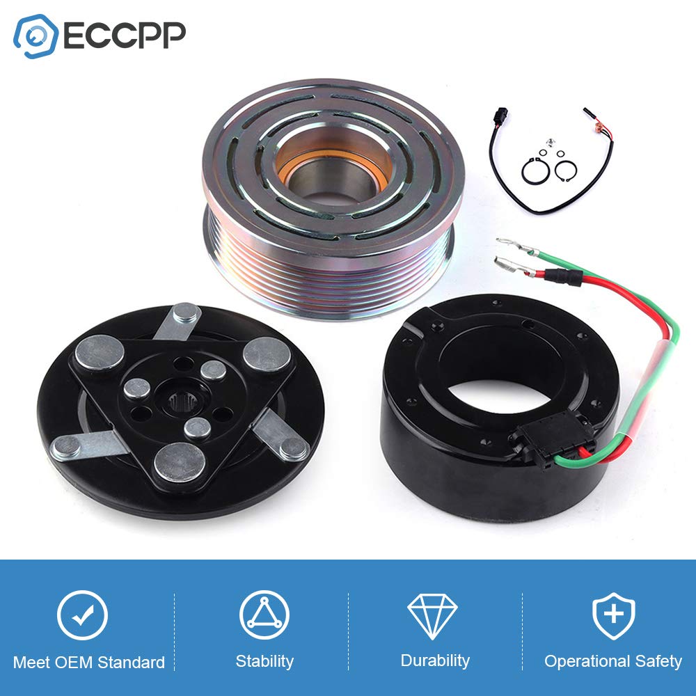 **ECCPP AC Compressor Clutch Replacement for 2006-2011 Honda Civic 1.8L – High-Performance Air Conditioning Clutch – Perfect for Summer Cooling & Long Drives**