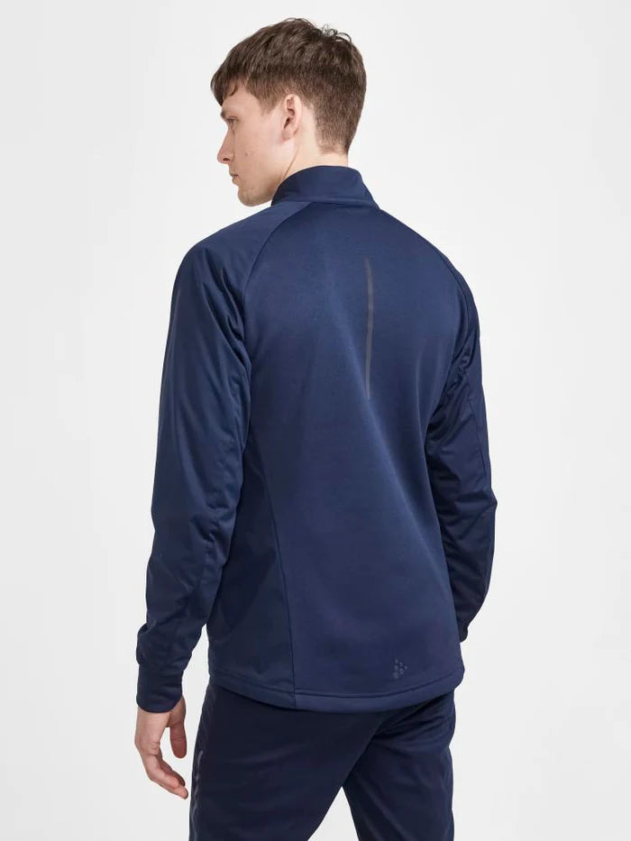Men's Craft Adv Nordic Training Jacket - Lightweight Waterproof Running Windbreaker for Outdoor Sports & Hiking - Perfect for Cold Weather Workouts and Trail Running