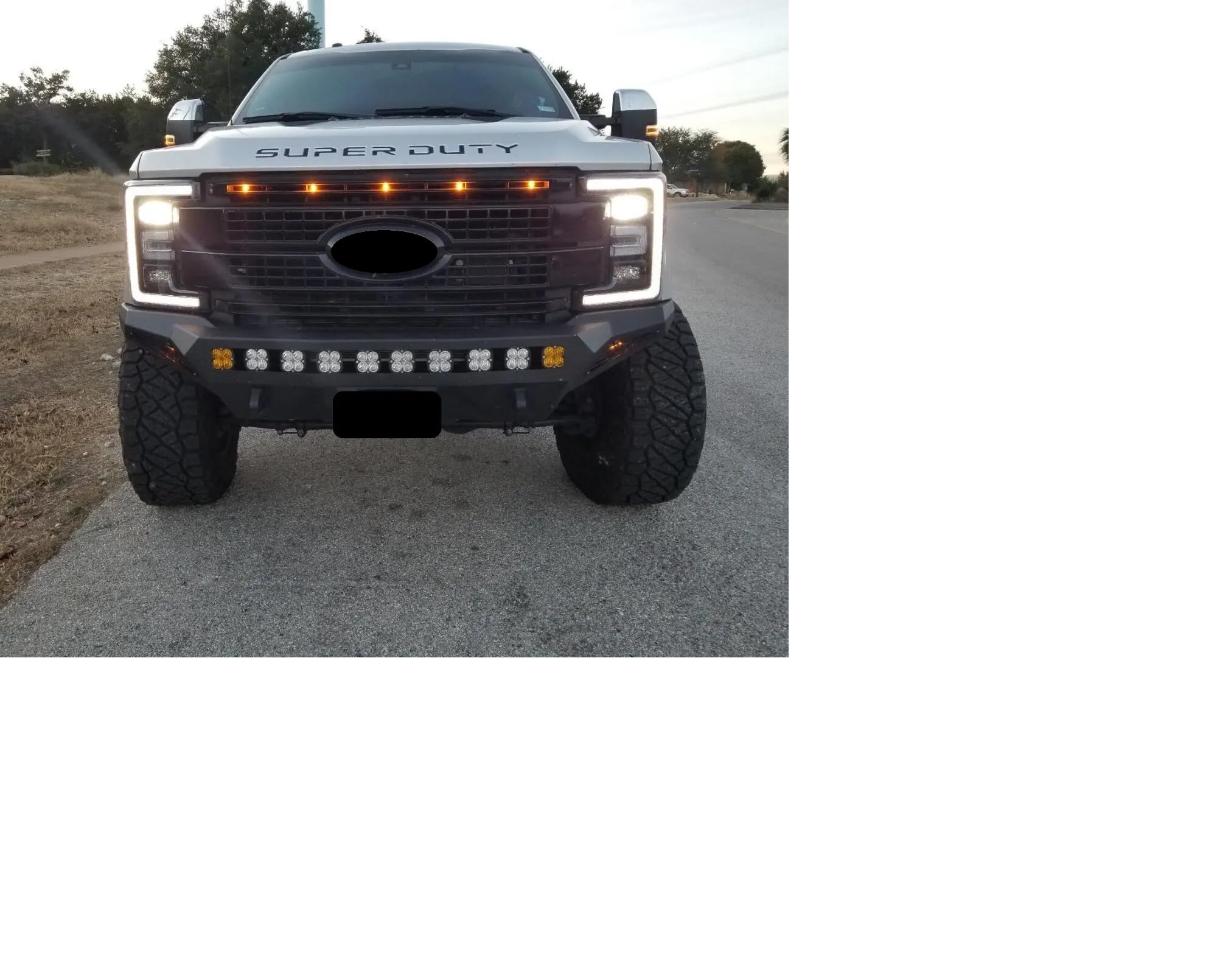 Best LED Grill Light for 2017-2019 Ford Super Duty XL & XLT Models - Waterproof & Bright Truck Accessory for Night Grilling, Camping & Off-Road Adventures
