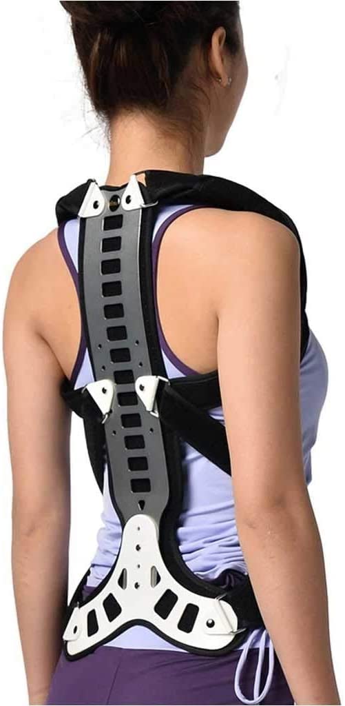 Posture Corrector Back Brace for Men & Women - Adjustable Shoulder Support Belt for Pain Relief & Better Posture - Medical Grade Back Support Device (Medium-M) - Perfect for Office Work, Driving & Daily Use
