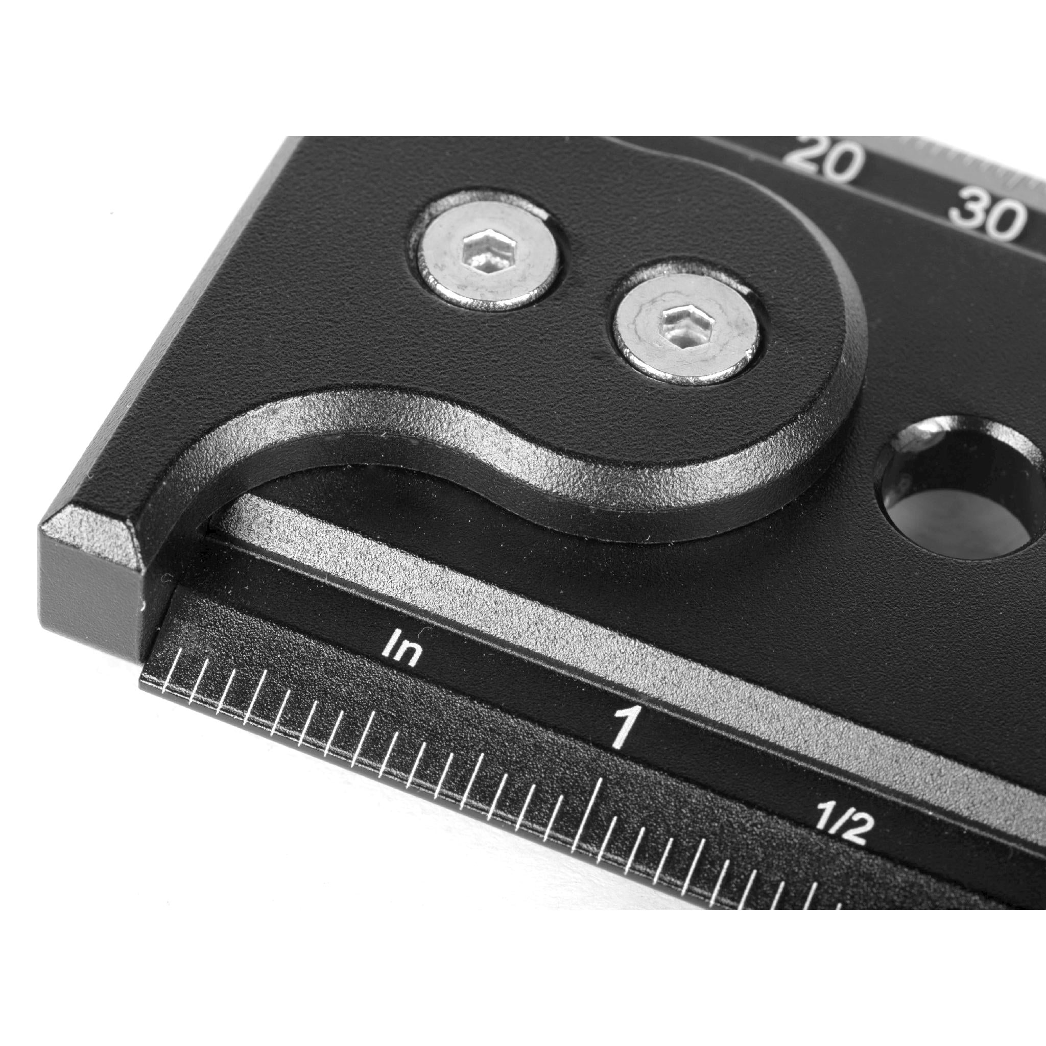 36 Inch Measuring Ruler with Hook Stop - WEN ME836R - Perfect for Woodworking, Sewing & DIY Projects