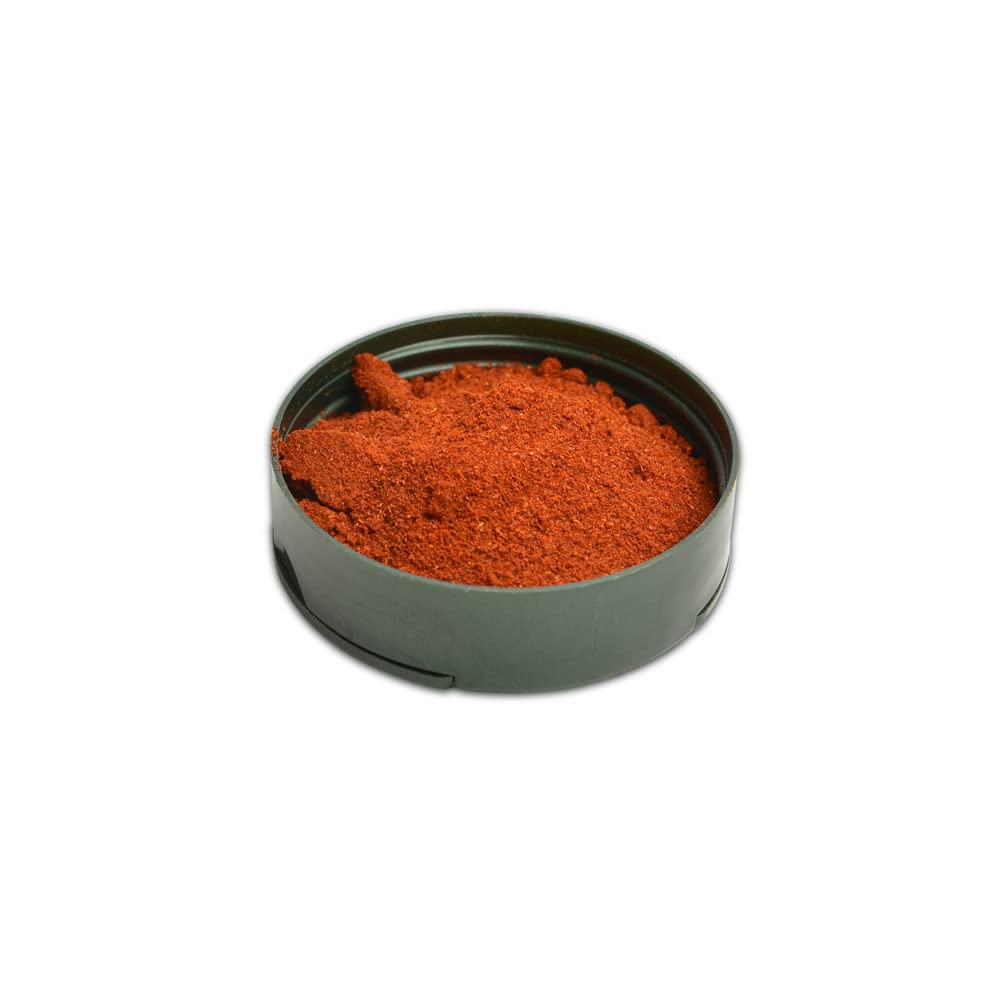 Pereg Hot Paprika Powder (4.25 Oz x 6 Pack) - Premium Gourmet Ground Chili Powder - Non-GMO, Gluten-Free, Kosher - Bulk Spices & Seasoning for BBQ, Grilling, Soups, and Meat Rubs