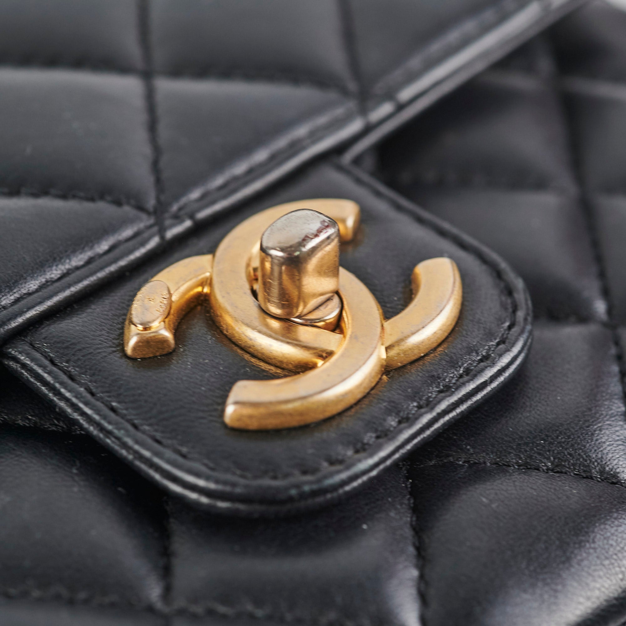 Chanel Seasonal Square Flap Bag - Genuine Lambskin Leather in Classic Black | Perfect for Evening Events & Luxury Fashion Accessories