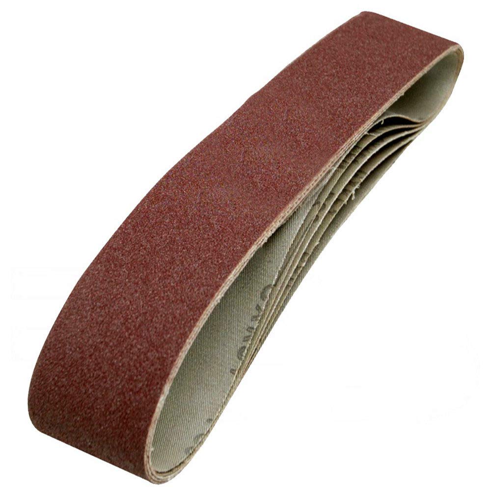 10-Pack 686 x 50mm Aluminum Oxide Sanding Belts (40-1000 Grit) - Premium Abrasive Tools for Woodworking, Metal Polishing & DIY Projects - Includes 10Pcs 240 Grit Belts for Smooth Finishing