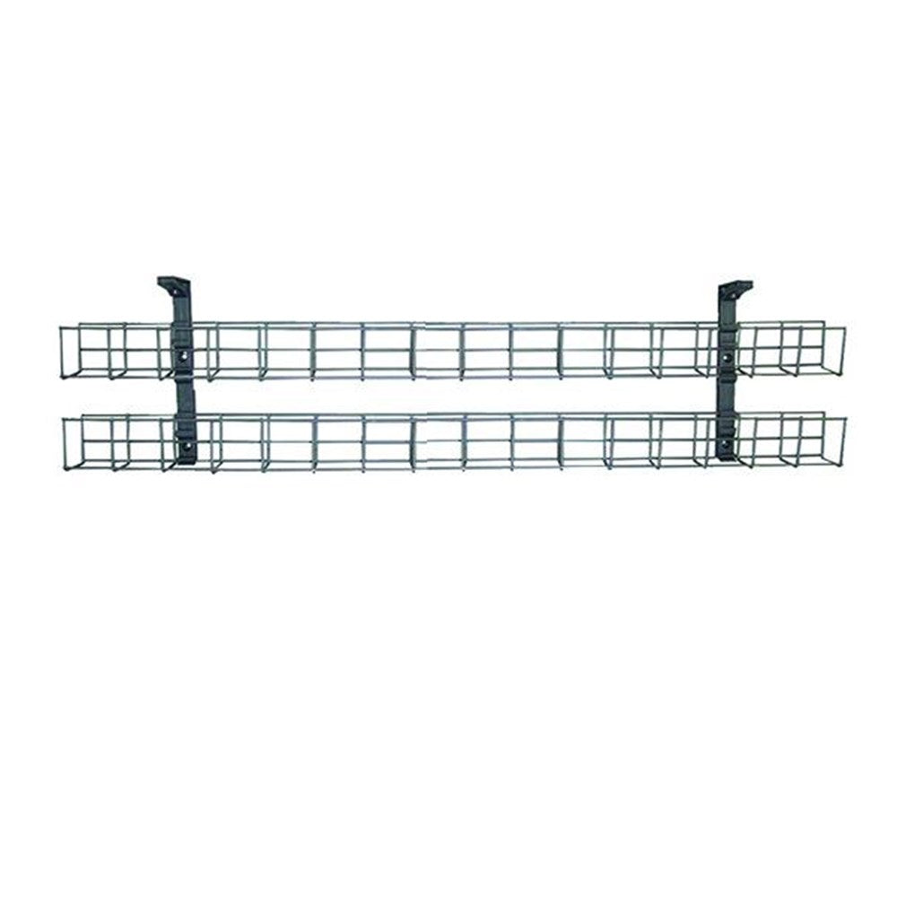Under Desk Wire Cable Tray - Cable Management Organizer for Home & Office - Keep Wires Neat Under Computer Desk, Gaming Setup, or Workstation