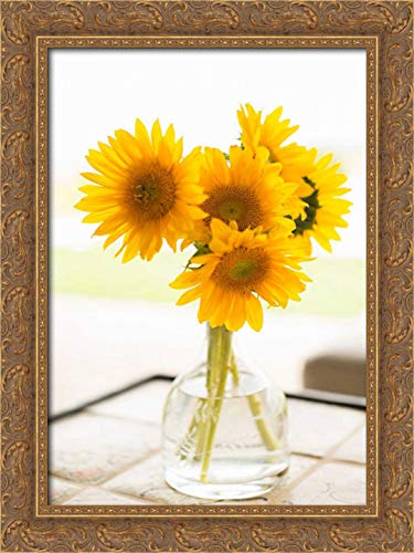 Canvas Art in a Gold Ornate Wood Frame