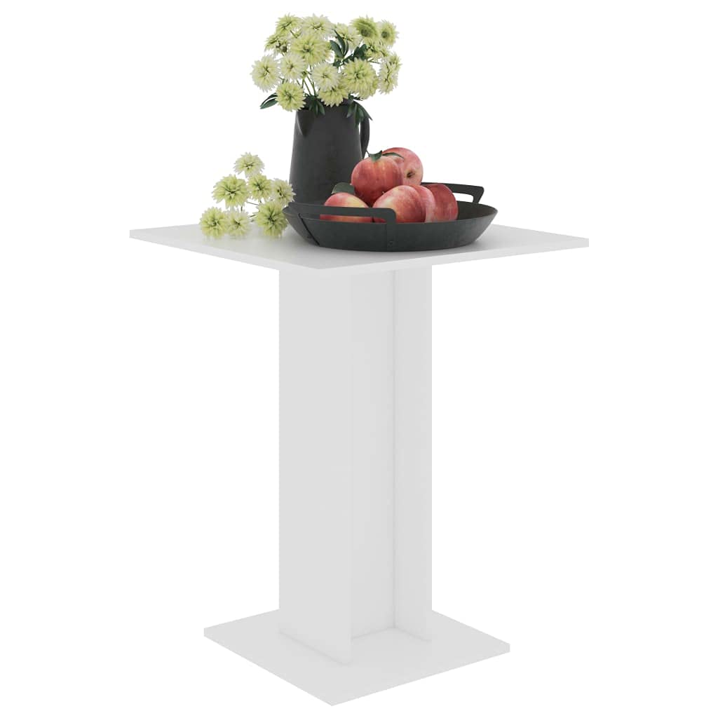 White Standing Bistro Table - 23.6