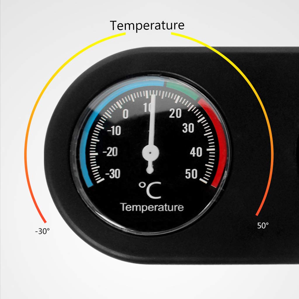 Accurate Digital Terrarium Hygrometer & Thermometer - Reptile Tank Humidity & Temperature Gauge for Reptiles, Amphibians, Plants - Perfect for Vivariums, Greenhouses & Indoor Gardens