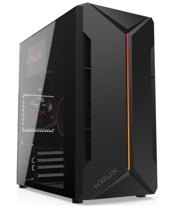 VIST PC Gaming Desktop - AMD Ryzen 7 5700G Processor, 32GB RAM, Radeon RX Vega 8 Graphics, 1TB SSD, WiFi, Windows 11 - Perfect for High-Performance Gaming, Streaming & Content Creation