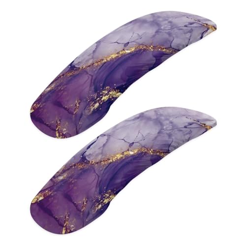 Purple Gold Marble