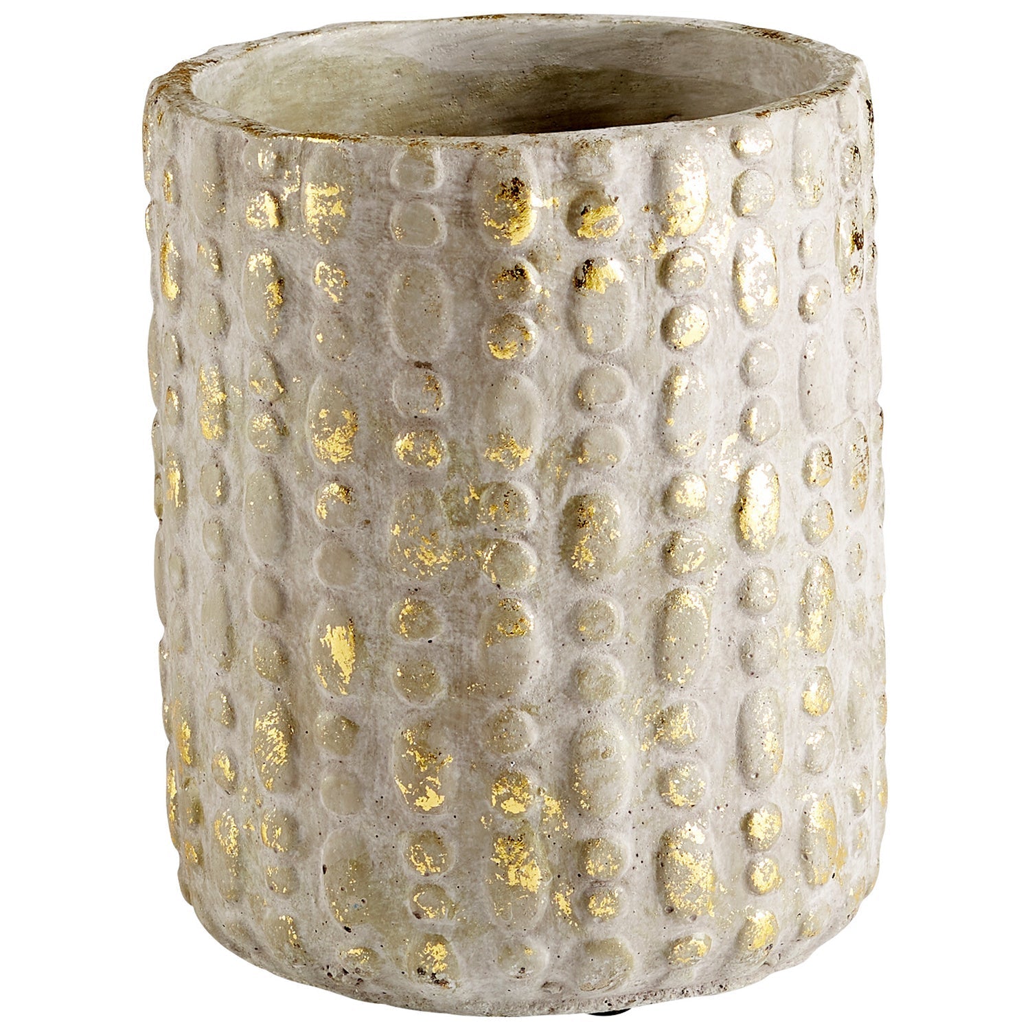 Cyan Design 11055 Homage Planter - Large Ash Gray Ceramic Flower Pot for Indoor Plants, Home Decor & Garden Decor | Perfect for Living Room, Office, Patio & Outdoor Spaces