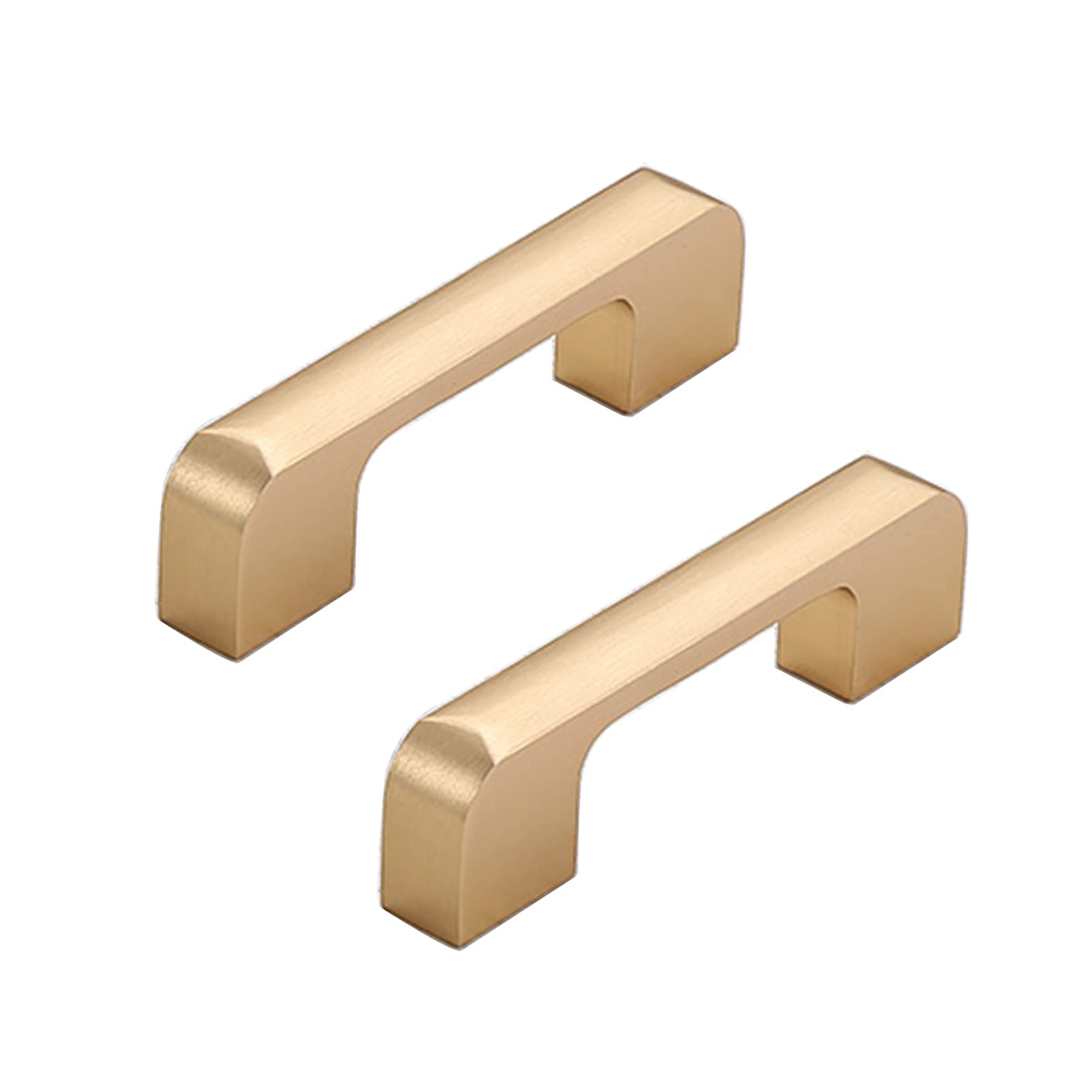 Premium Aluminum Alloy Cabinet Handles - 2 Pack Kitchen & Bathroom Drawer Pulls with Screws - Durable Wardrobe & Furniture Hardware for Modern Home Decor - Perfect for Cabinets, Dressers, and Storage Organization