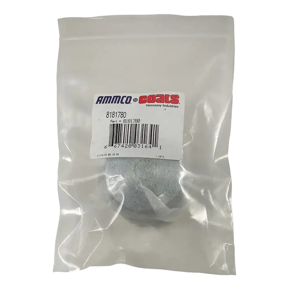 Coats OEM Tire Changer Steel Lock Cylinder Slide Cap 8181780 - Durable Replacement Part for Auto Repair Shops & Tire Service Centers