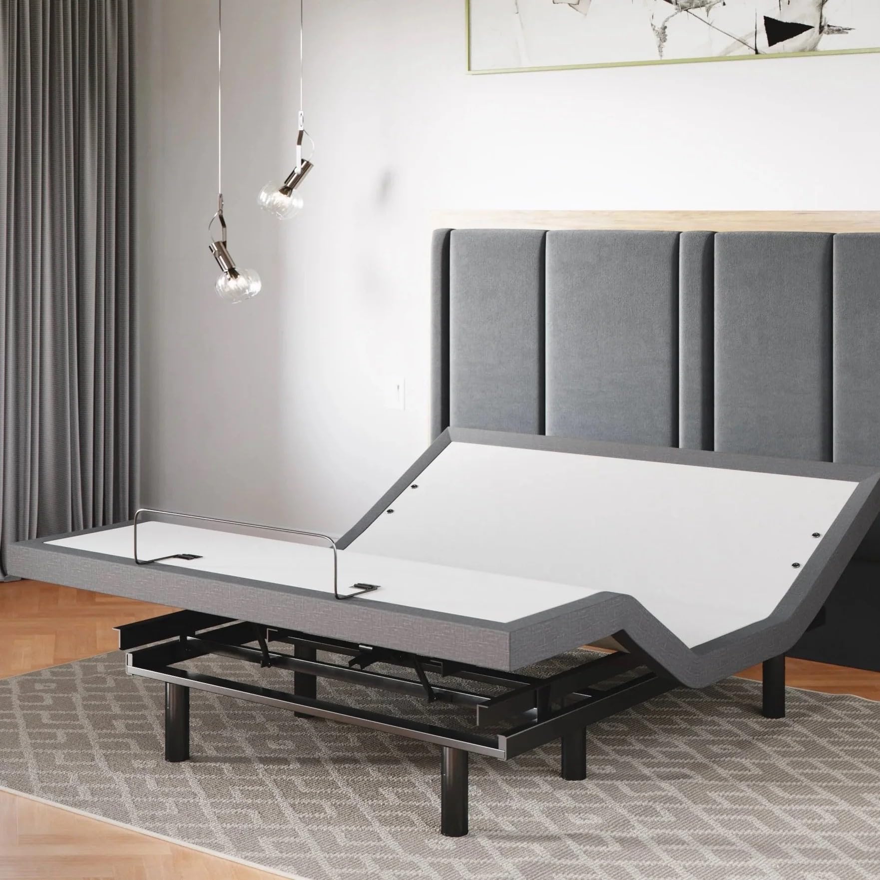 Sven & Son Adjustable Bed Base with Massage & USB for Home Comfort
