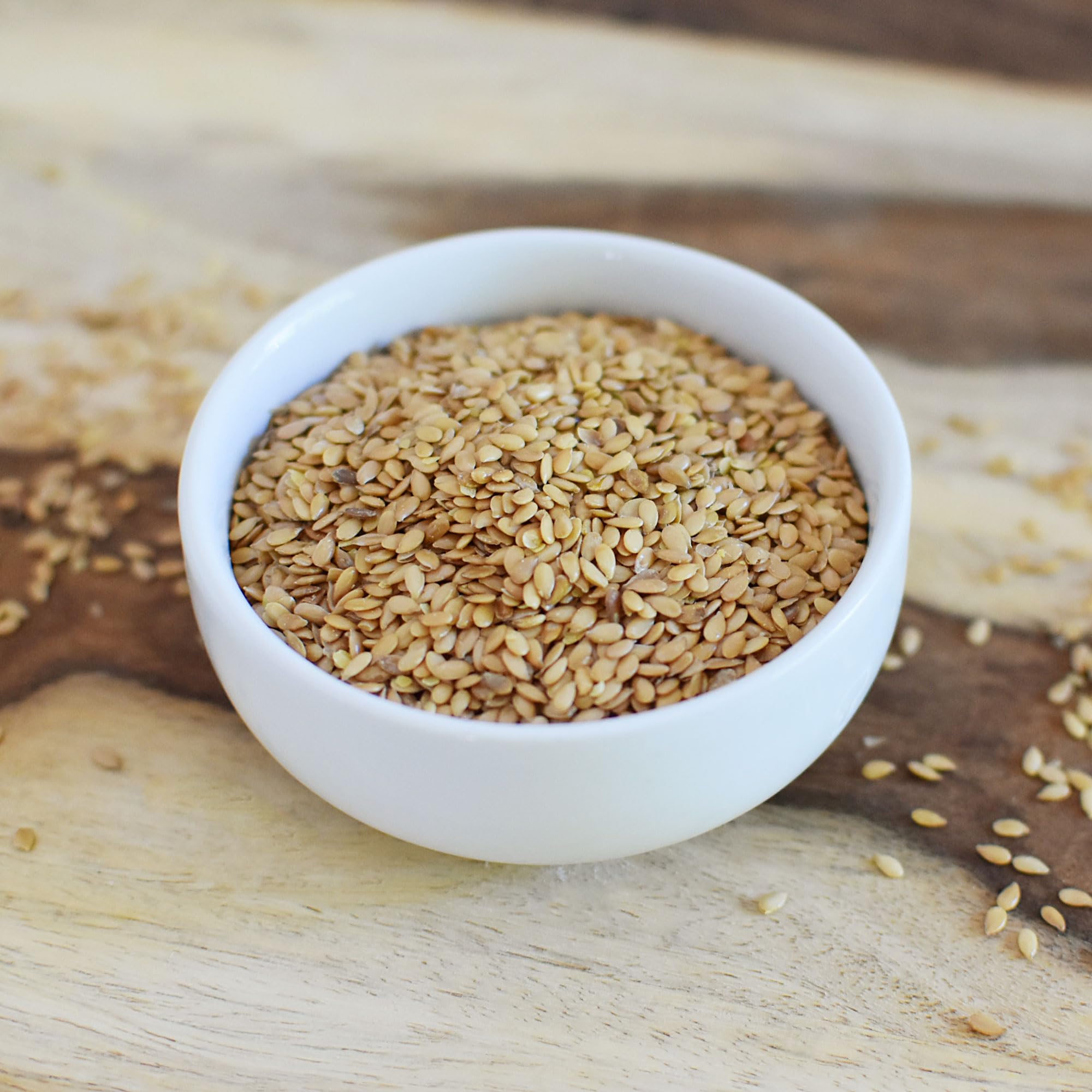 Anthony's Organic Whole Golden Flaxseeds, 1.5 lb - Gluten Free, Non-GMO, Vegan - Perfect for Smoothies, Baking, and Healthy Snacks