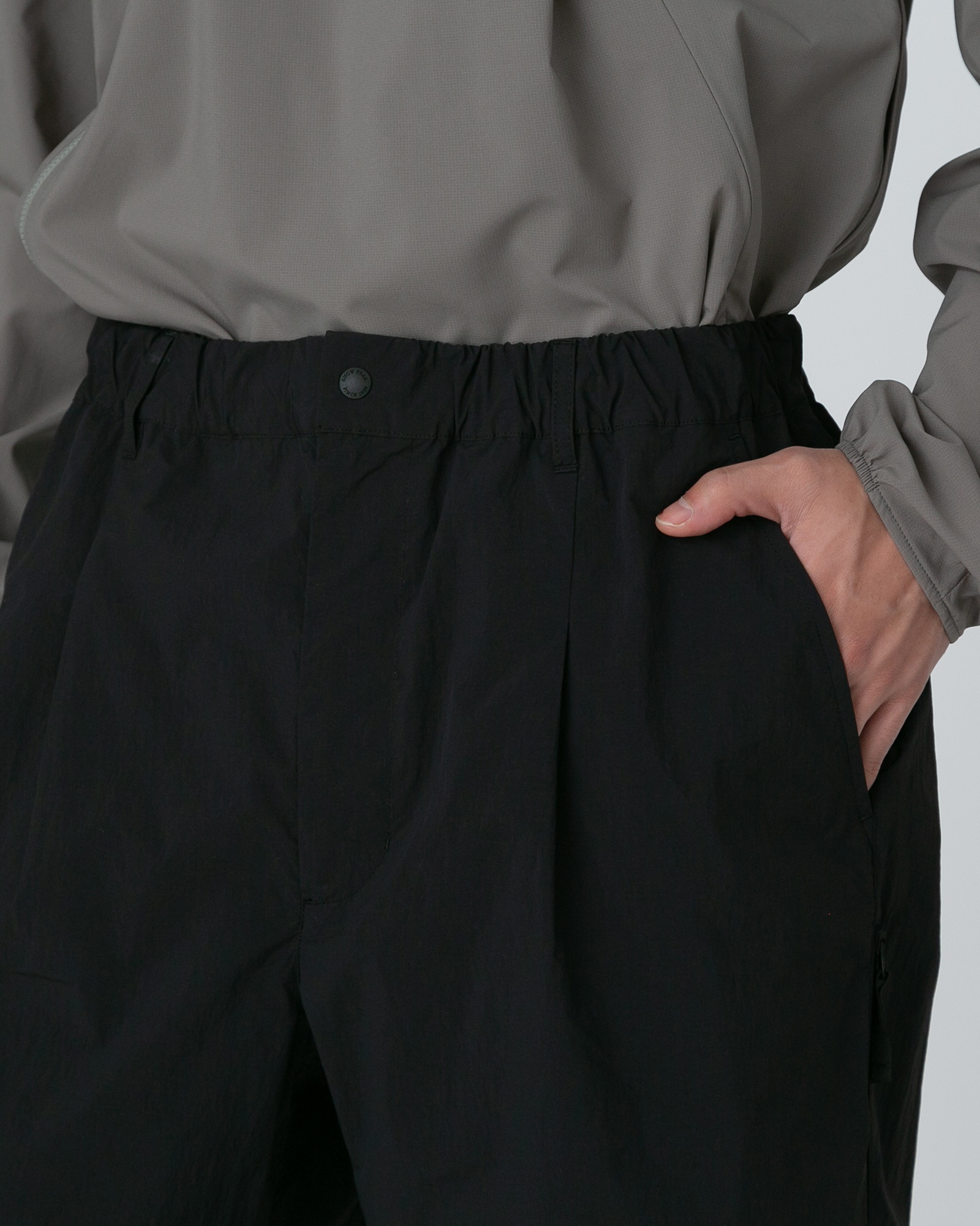 Durable Nylon Tussah Utility Pants for Men & Women - Multi-Pocket Storage Work Pants for Outdoor, Hiking, Camping & Travel