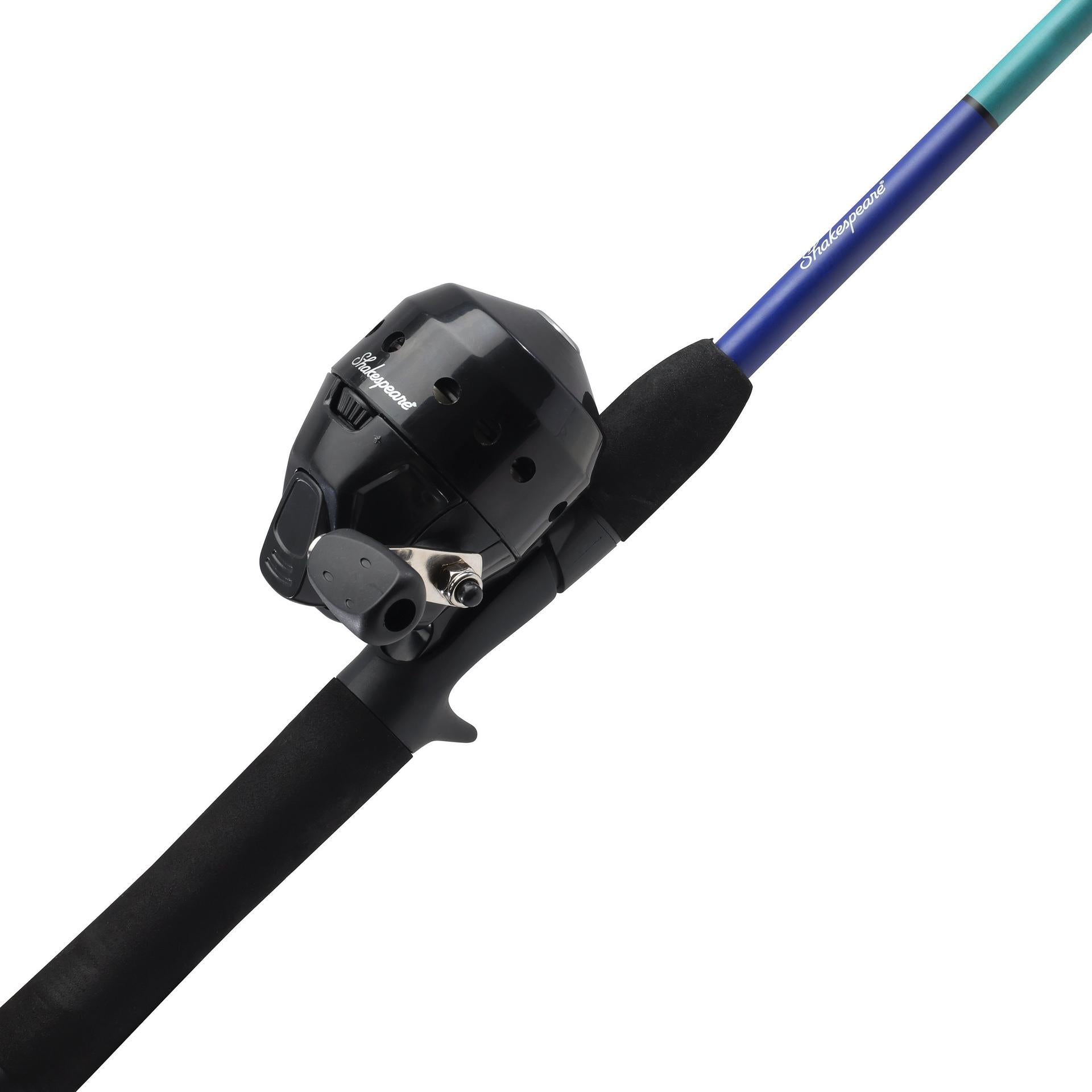 Catch More Fish® Lake Pond Spincast Fishing Reel - Green | Lightweight Spincast Reel for Freshwater Fishing | Perfect for Beginners & Kids at Lakes, Ponds & Streams