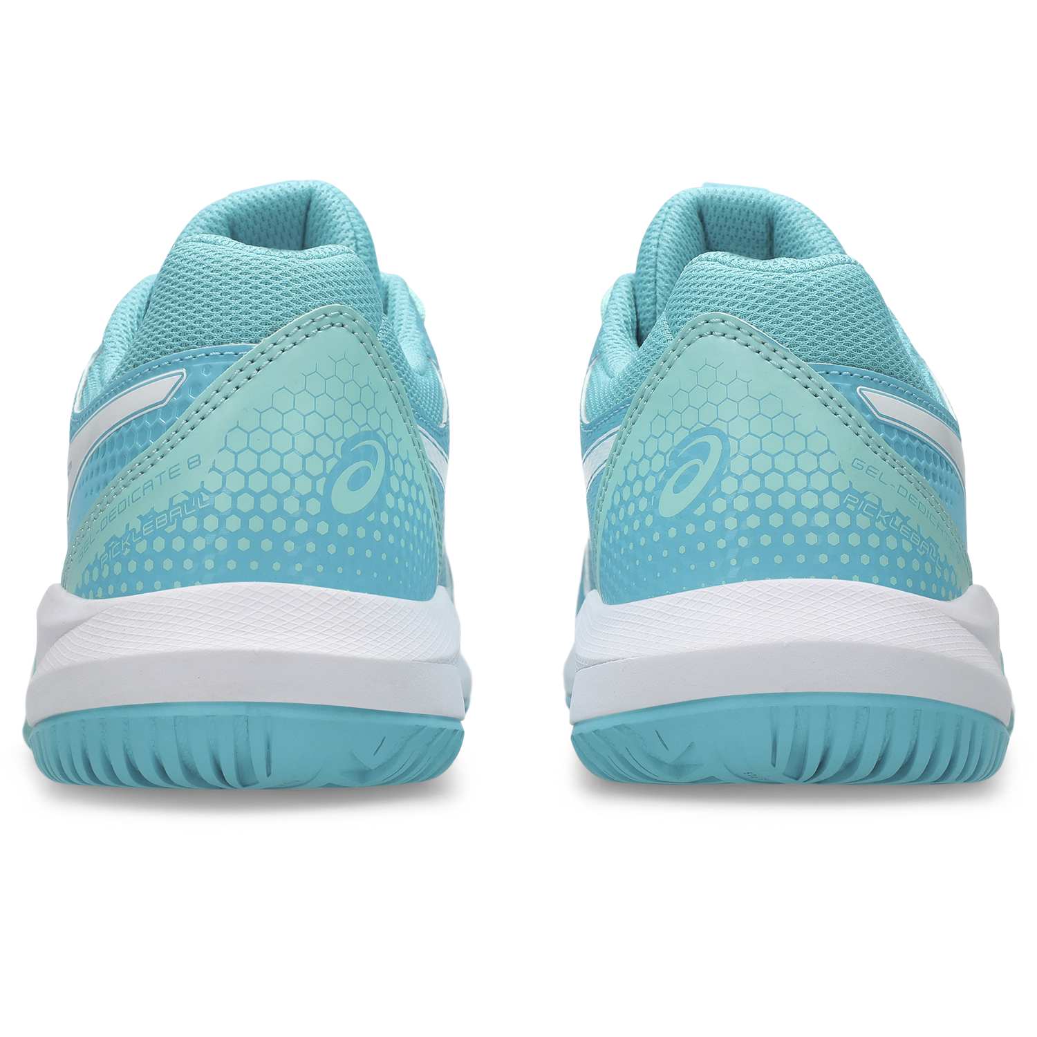 Women's Dedicate 8 Pickleball Shoes - 400 Energy Aqua/White - Perfect for Court Sports & Casual Wear