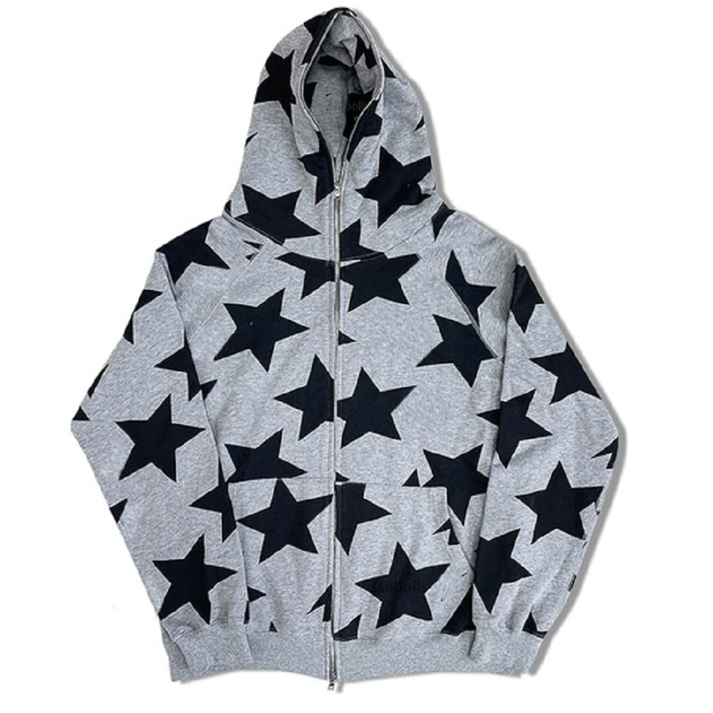 Y2K Rhinestone Spider Web Zip Up Hoodie for Women - Vintage Harajuku Oversized Long Sleeve E-Girl Streetwear Hoody with Pocket | Perfect for Halloween, Goth Fashion & Retro Street Style Outfits