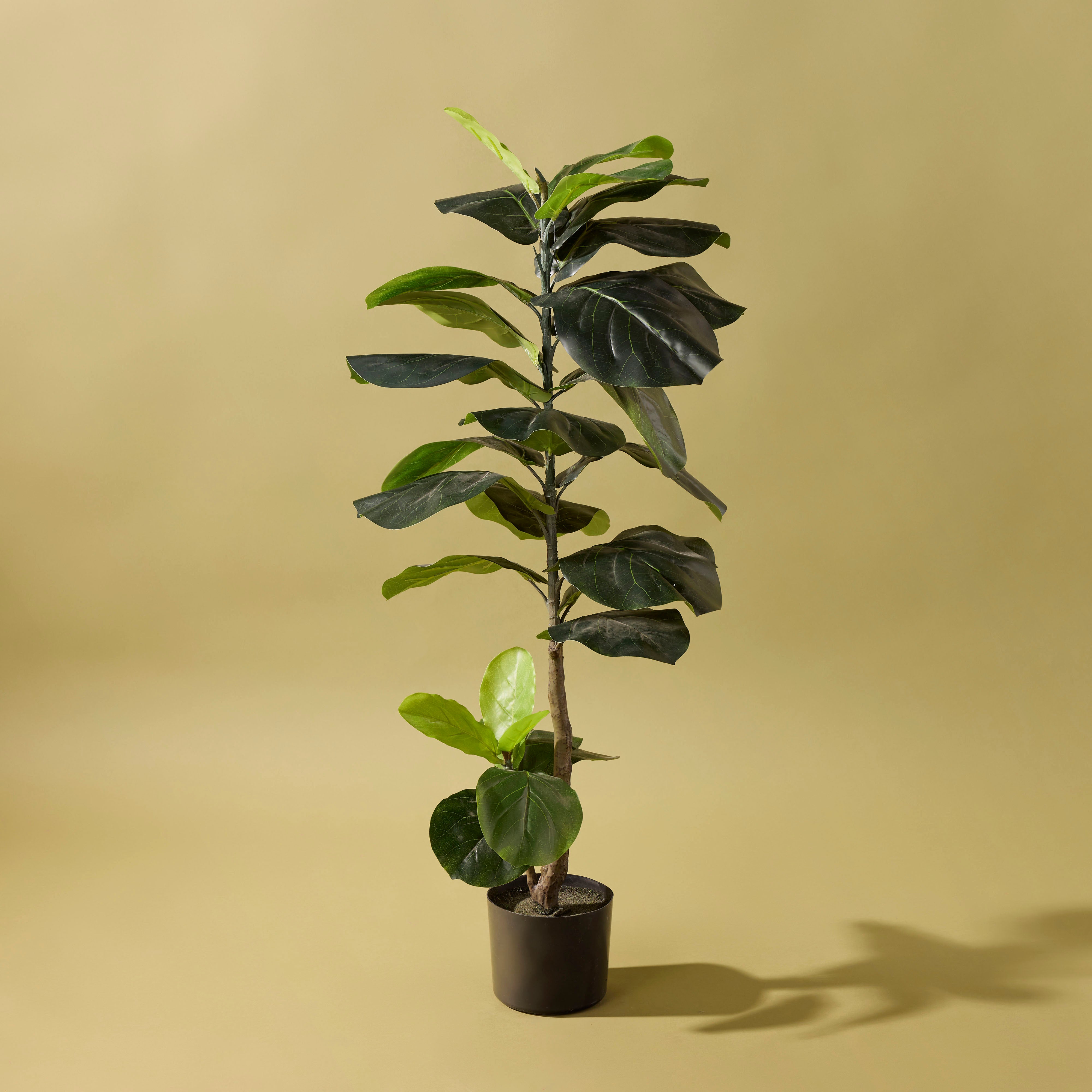 Premium Artificial Faux Giant Fiddle Leaf Fig Tree - 43
