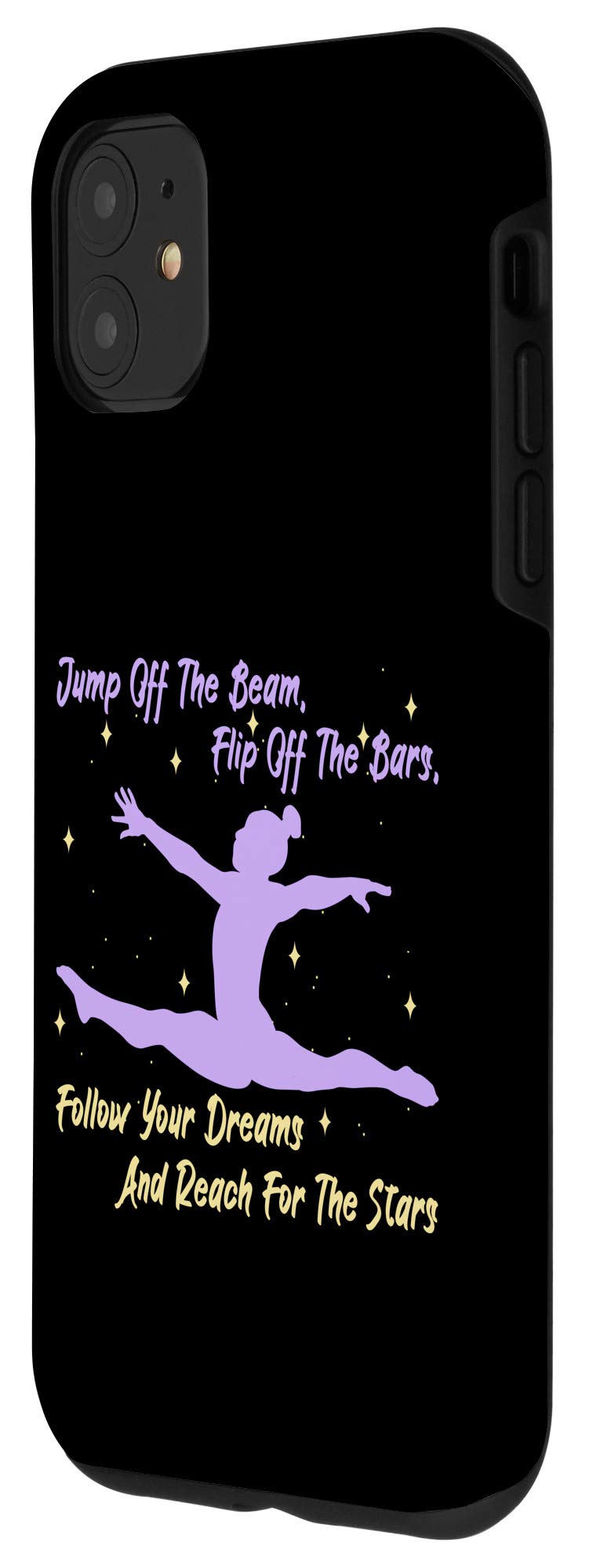 iPhone 11 Gymnastics Case for Girls & Women - Funny Sports Protective Cover - Perfect for Gymnastics Training, Competitions & Everyday Use