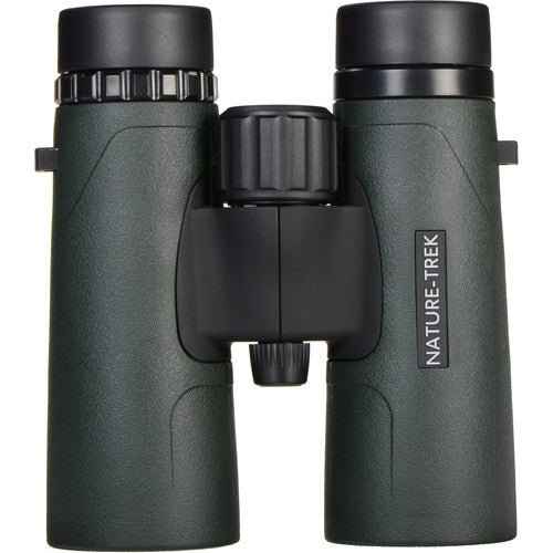 Hawke Sport Optics 10x42 Nature Trek Binoculars - High Performance Waterproof Binoculars for Bird Watching, Hiking & Outdoor Adventures (Green)