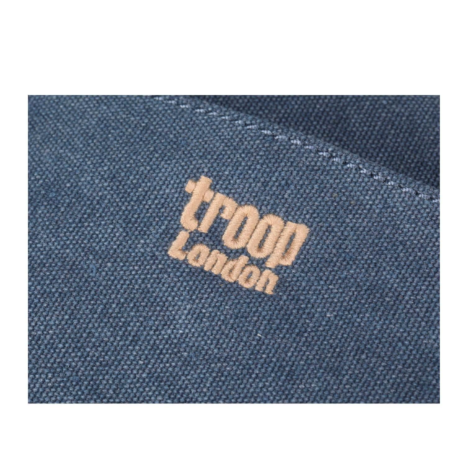 Troop London Classic Canvas Crossbody Bag for Men & Women - Stylish & Durable Messenger Bag for Travel, Work & Everyday Use