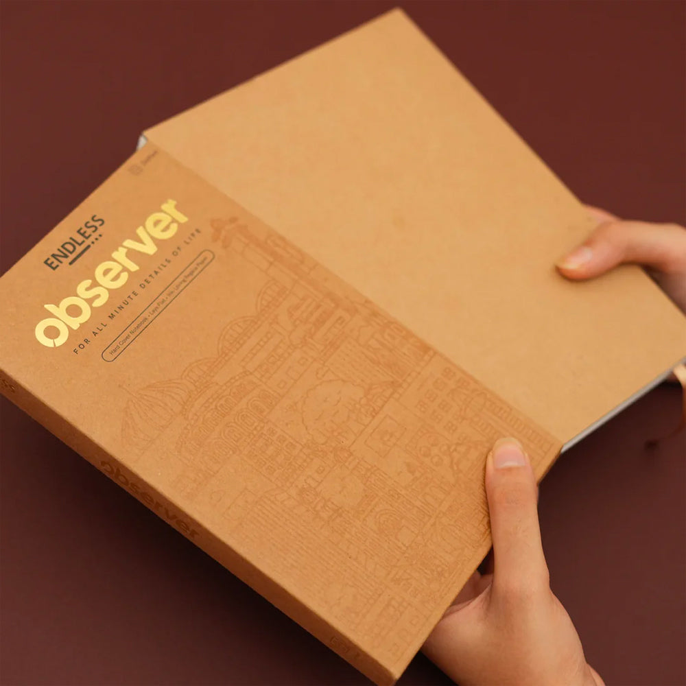 Endless Observer Notebook - Premium Lined Journal for Writing, Sketching & Note Taking - Perfect for Beach, Travel & Outdoor Adventures