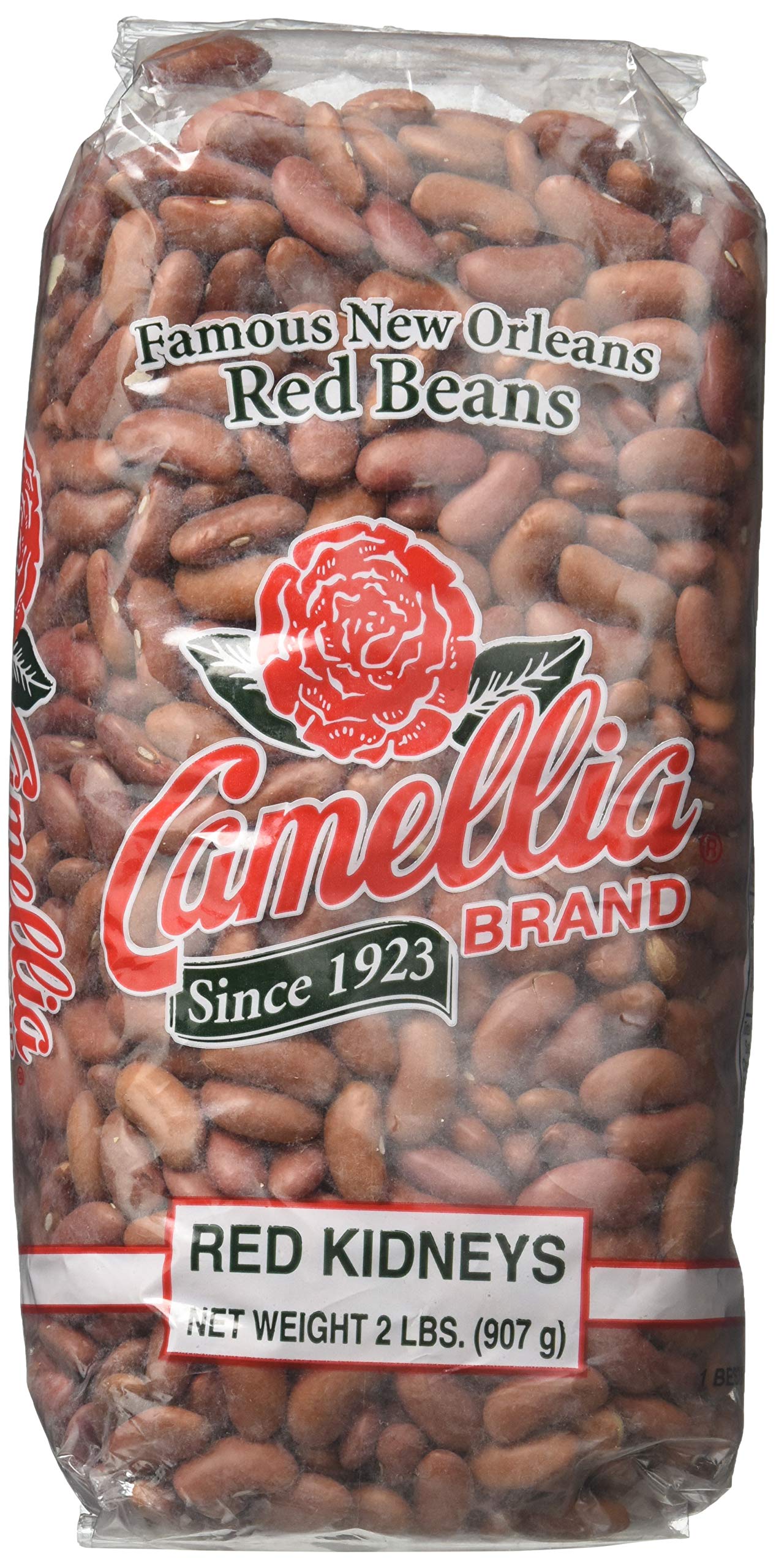 Premium CAMELLIAS Red Beans, 32 oz (2 lbs) - Non-GMO, Gluten-Free, Kosher Certified - Perfect for Baking, Soups, and Asian Desserts