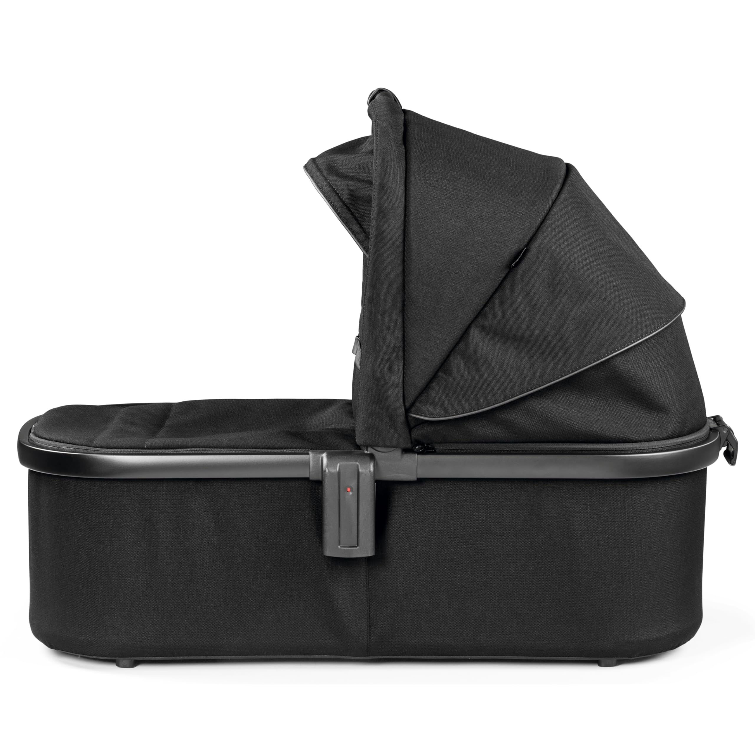 Peg Perego Bassinet with Home Stand for Ypsi-Veloce-Vivace Strollers - True Black Baby Crib - Compact Nursery Bedside Sleeper for Newborns & Infants - Perfect for Bedroom, Nursery & Travel