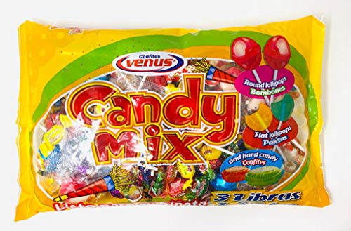 3 Pounds Assorted Candy Mix - 12 Pack Variety Party Candy for Piñatas, Birthdays & Halloween | Bulk Candy with Assorted Flavors & Colors for Events, Celebrations & Gifting