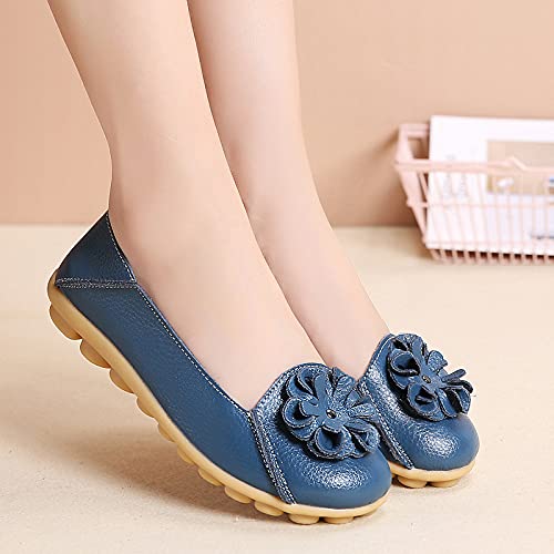 Women's Slip On Loafers - Comfortable Casual Pea Shoes for Everyday Wear | Perfect for Work, Walking & Travel