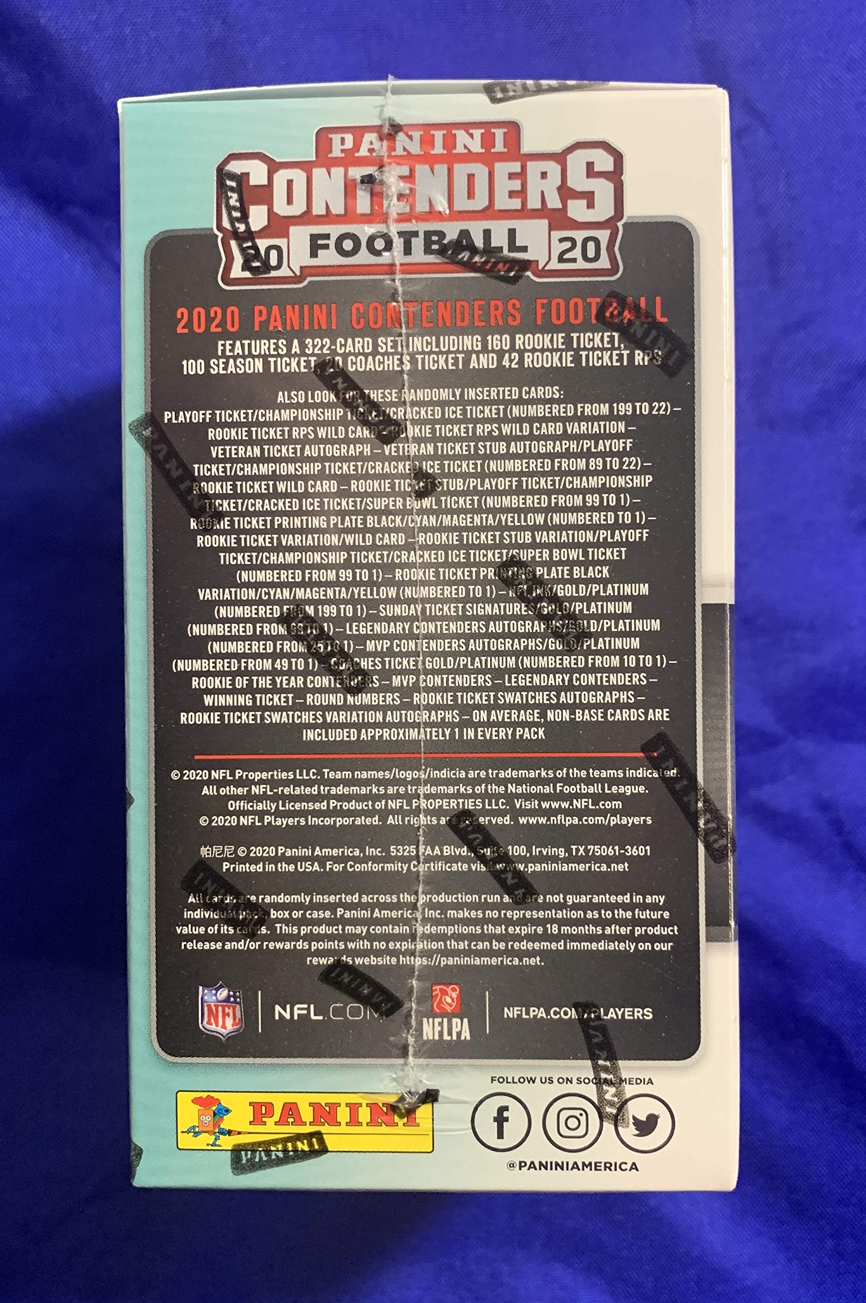 NFL Contenders Football Trading Card Blaster Box - 2023 Edition - Collectible Trading Cards for NFL Fans - Perfect for Collectors, Gifts & Fantasy Football Enthusiasts