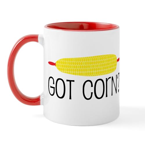 White/Red Inside - Got Corn Mug
