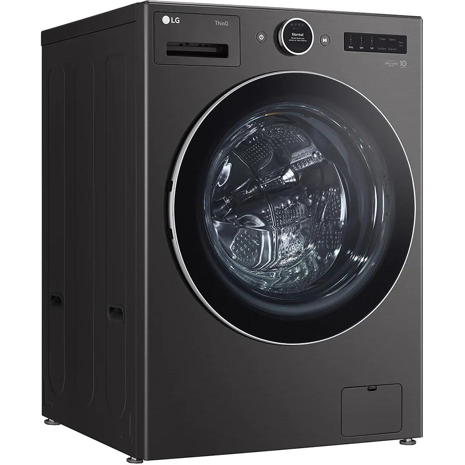 LG WM6700HBA Front Load Washer with TurboWash™ 360° Technology - Perfect for Large Families & Energy-Efficient Laundry in Modern Homes