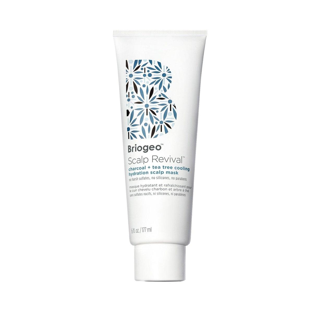 Scalp Revival Charcoal + Tea Tree Cooling Hydration Mask - Detox & Soothe Dry Scalp - Perfect for Dandruff, Itchy Scalp & Hair Growth - Use After Shampoo for Deep Hydration