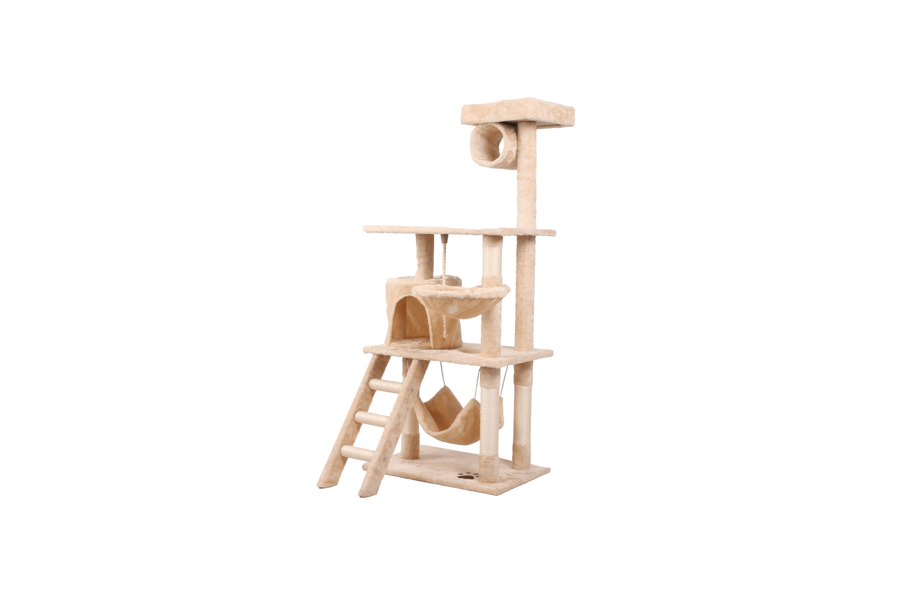 Premium Cat Climbing Frame with Scratching Posts - Multi-Level Cat Tree for Indoor Kittens & Adult Cats - Perfect for Play, Exercise & Relaxation in Home, Apartment or Office
