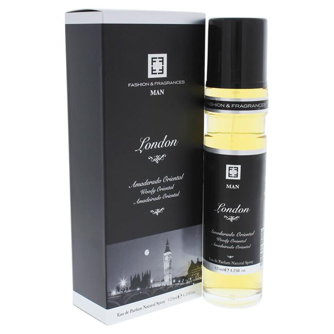 London Woody Oriental Cologne for Men - Long Lasting Fragrance with Sandalwood & Amber Notes - Perfect for Date Night & Special Occasions