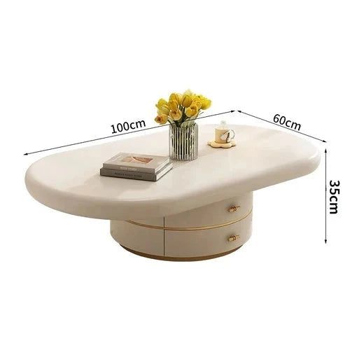 Modern Designer Coffee Table with Drawers - Stylish Storage Solution for Living Room, Bedroom & Office