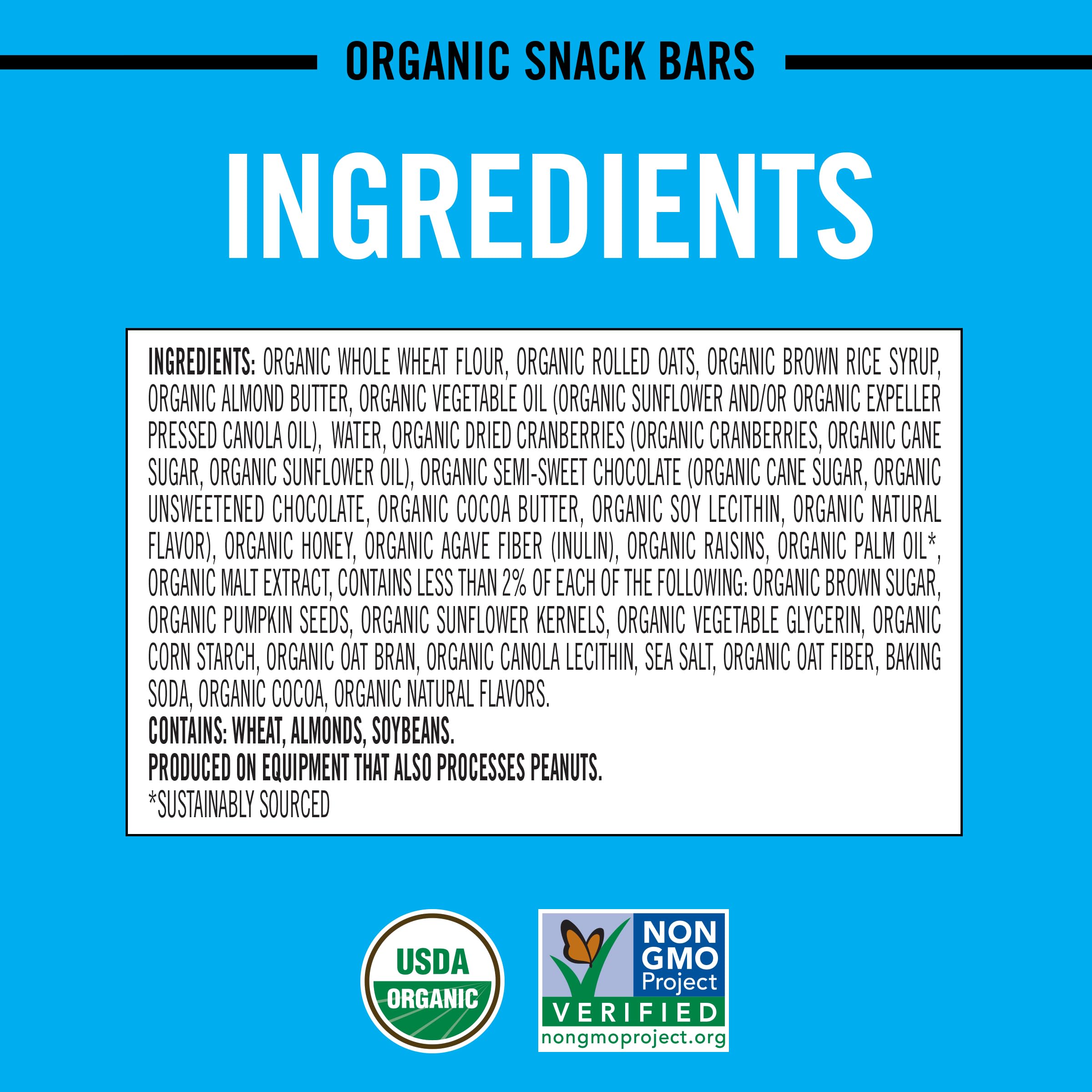 Dave's Killer Bread Organic Snack Bars - Trail Mix Crumble | Healthy On-the-Go Snacks for Hiking, Work & School Lunch | Gluten-Free & Non-GMO