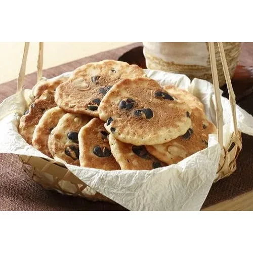 Kikuya Traditional Black Soybean Senbei Kuromame Rice Crackers 100g - Authentic Japanese Snack for Tea Time, Office Break & Healthy Munching