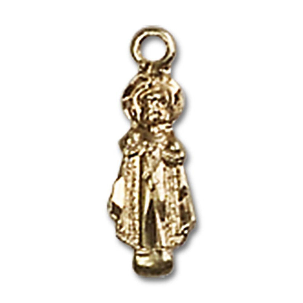 14K Gold Infant Medal - Religious Baby Necklace for Baptism, Christening & First Communion - Perfect Gift for Newborns & Toddlers